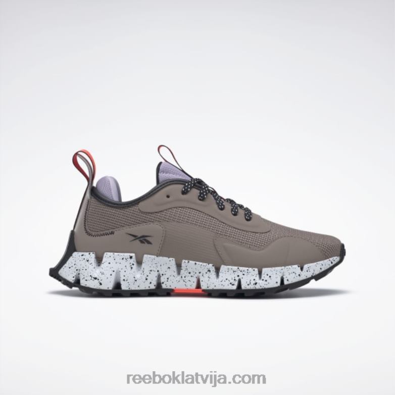 zig dynamica piedzīvojumu sieviešu apavi0T46444 Reebok taupe/purple oasis/ftwr white