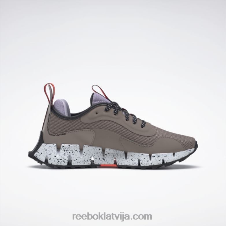 zig dynamica piedzīvojumu sieviešu apavi0T46444 Reebok taupe/purple oasis/ftwr white
