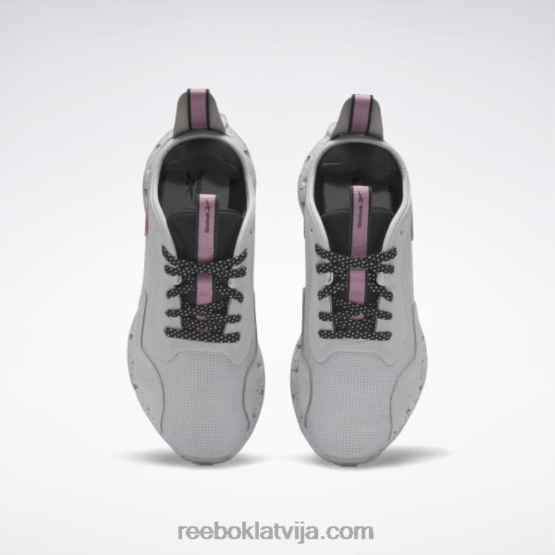 zig dynamica piedzīvojumu sieviešu apavi0T46484 Reebok tīri pelēks 3/lepni rozā/melns kodols