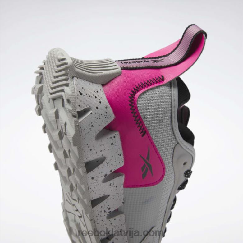 zig dynamica piedzīvojumu sieviešu apavi0T46484 Reebok tīri pelēks 3/lepni rozā/melns kodols