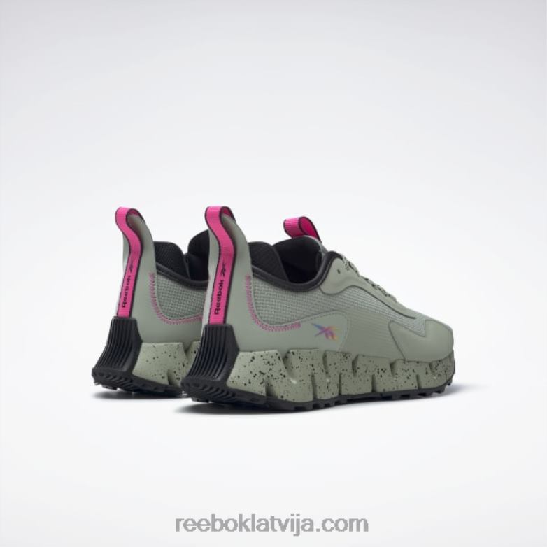 zig dynamica piedzīvojumu sieviešu apavi0T46492 Reebok mistiski pelēks/core melns/atomrozā
