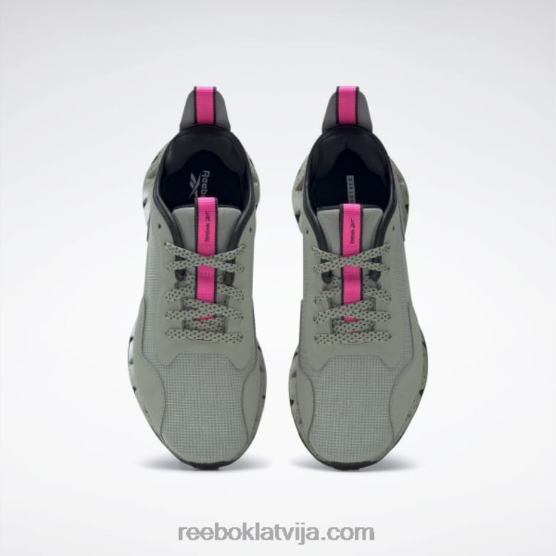 zig dynamica piedzīvojumu sieviešu apavi0T46492 Reebok mistiski pelēks/core melns/atomrozā