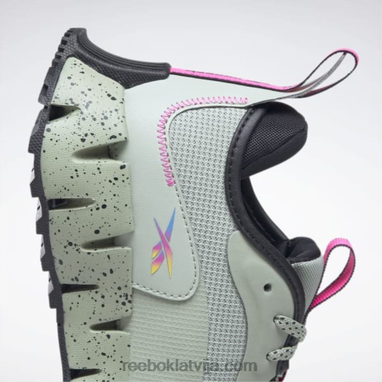 zig dynamica piedzīvojumu sieviešu apavi0T46492 Reebok mistiski pelēks/core melns/atomrozā
