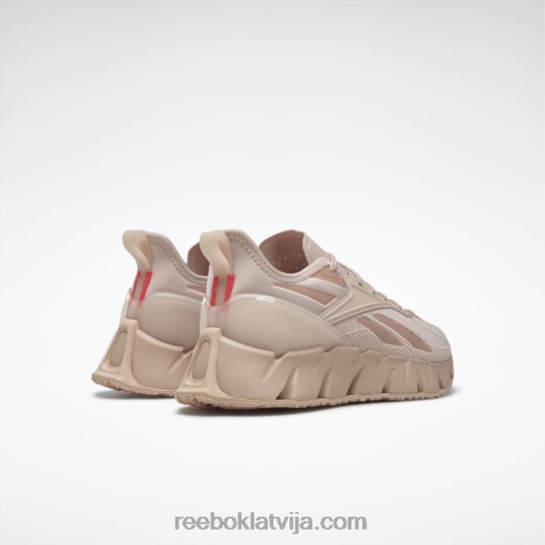 zig kinetica 3 sieviešu apavi0T464815 Reebok mīksts ekrū/neona ķirsis