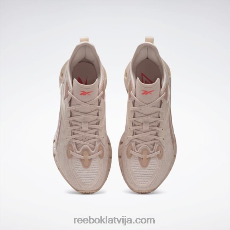 zig kinetica 3 sieviešu apavi0T464815 Reebok mīksts ekrū/neona ķirsis