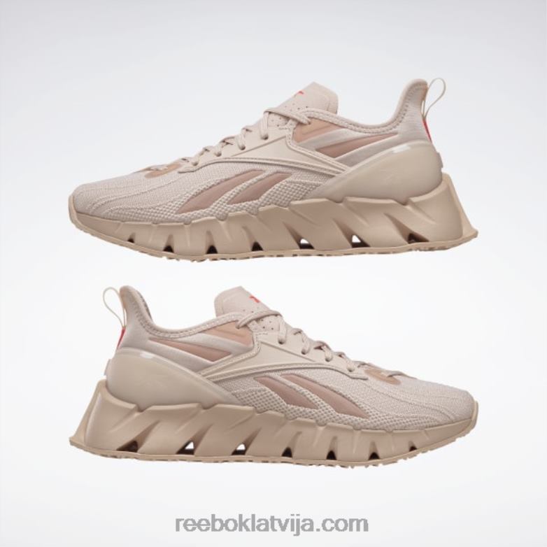 zig kinetica 3 sieviešu apavi0T464815 Reebok mīksts ekrū/neona ķirsis