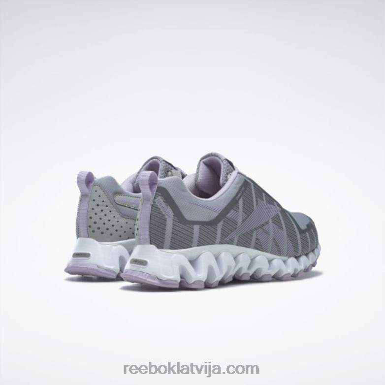 zigwild trail 6 sieviešu apavi0T464278 Reebok tīri pelēka 3/violeta oāze