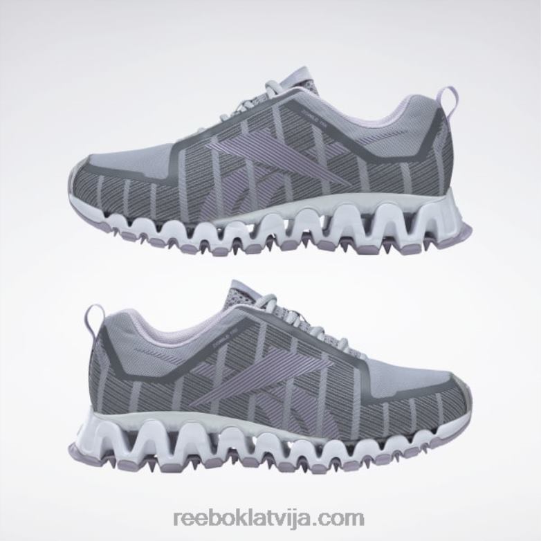 zigwild trail 6 sieviešu apavi0T464278 Reebok tīri pelēka 3/violeta oāze