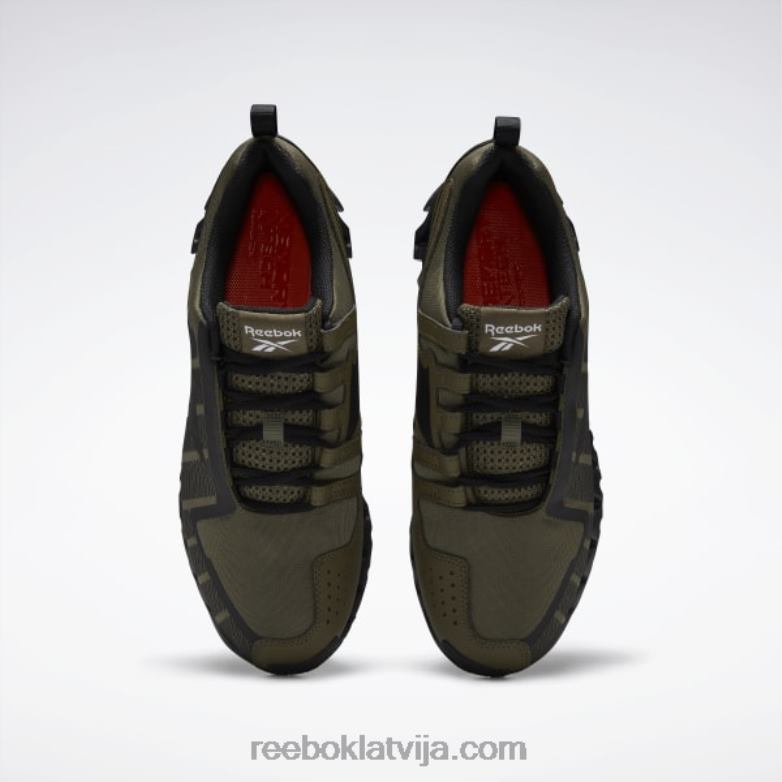 zigwild trail 6 vīriešu apavi0T4641050 Reebok armija green/core black/ftwr white