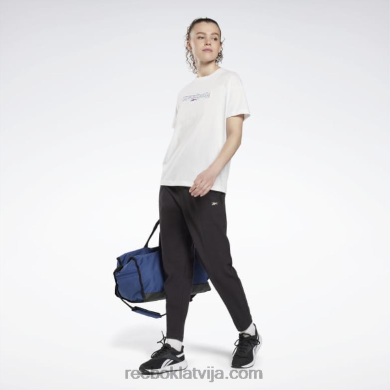 zīmola t-krekls sievietes 0T464727 Reebok balts