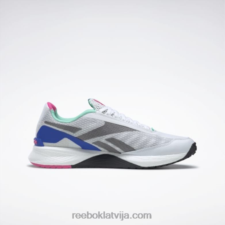ātruma 21 tr treniņu apavi0T464823 Reebok ftwr balts/mājiens piparmētru/tiesa zils