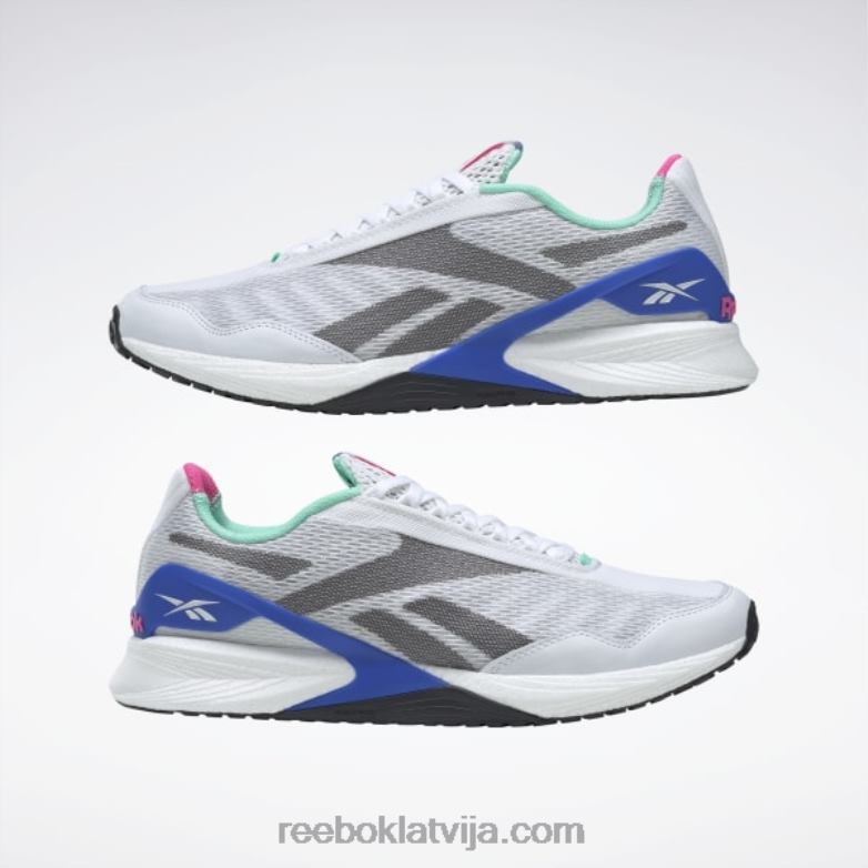 ātruma 21 tr treniņu apavi0T464823 Reebok ftwr balts/mājiens piparmētru/tiesa zils