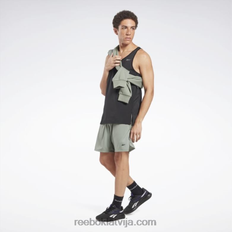 ātruma 30 šorti vīriešiem 0T4641249 Reebok harmonija zaļa