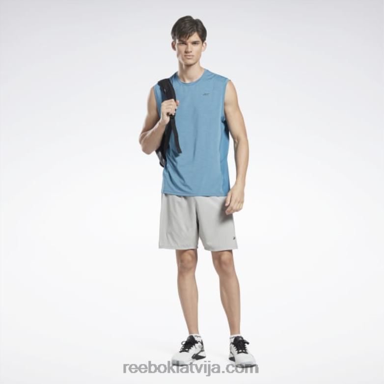 ātruma 30 šorti vīriešiem 0T4641293 Reebok tīri pelēks 3
