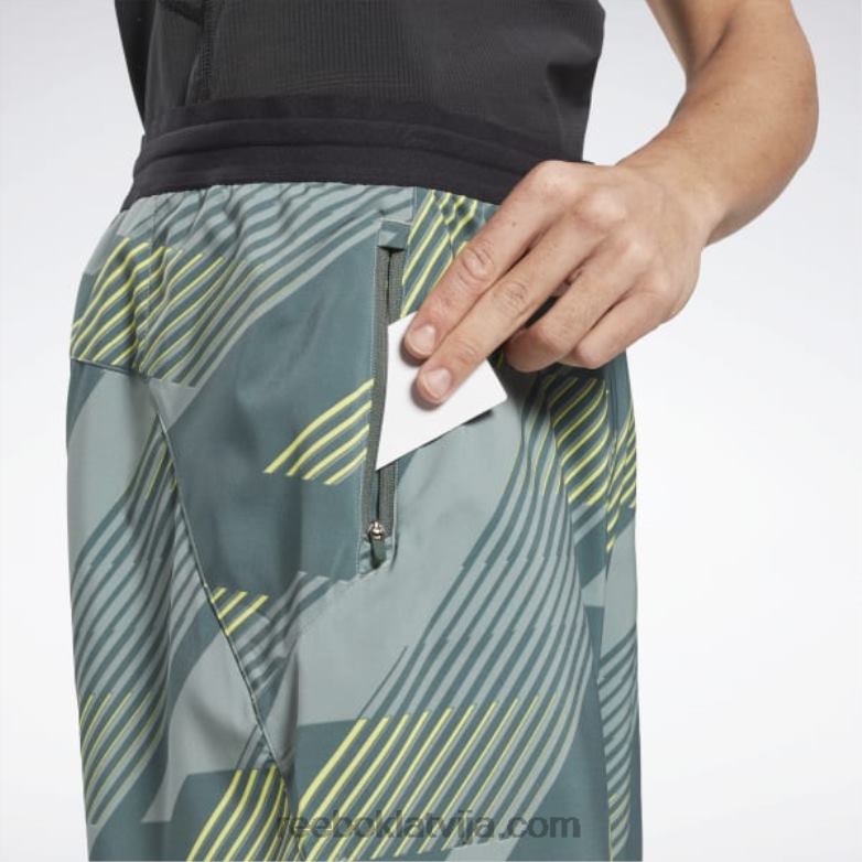 ātruma 30 šorti vīriešiem 0T4641301 Reebok krīta zaļa
