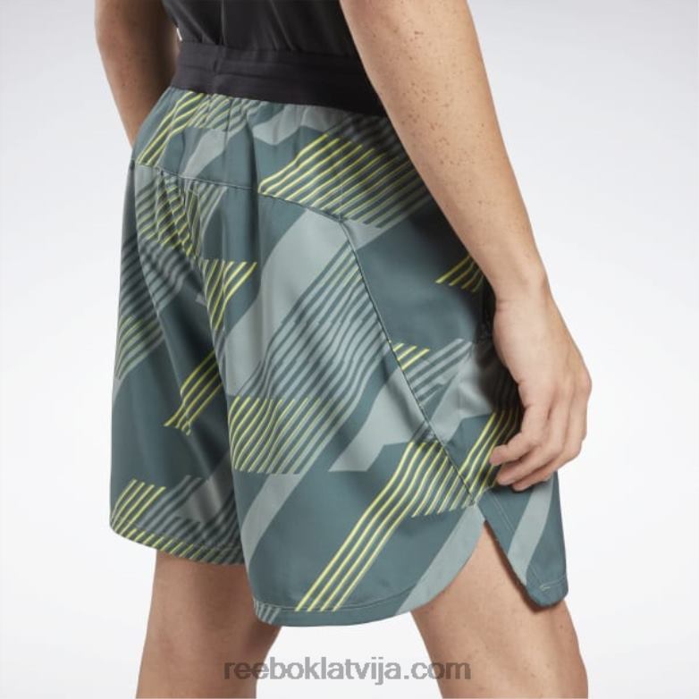 ātruma 30 šorti vīriešiem 0T4641301 Reebok krīta zaļa